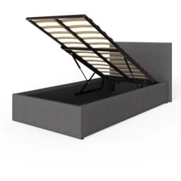 GFW End Lift Ottoman Bed Faux Leather - thumbnail 3