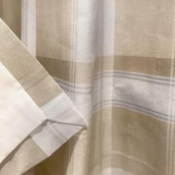 Fusion Balmoral Check 100% Cotton Pair of Eyelet Curtains - thumbnail 3