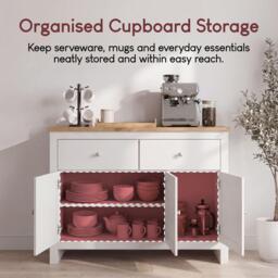 Lassic Vida Designs Arlington 2 Drawer 3 Door Sideboard - thumbnail 5