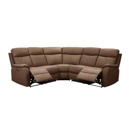 Aspire Kingsmere Corner Power Recliner Sofa in Leather - thumbnail 2