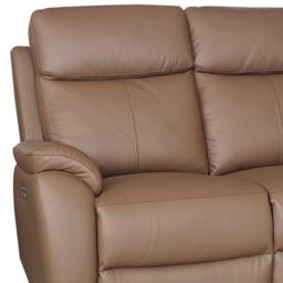 Aspire Kingsmere Corner Power Recliner Sofa in Leather - thumbnail 7