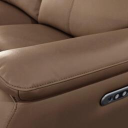 Aspire Kingsmere Corner Power Recliner Sofa in Leather - thumbnail 4