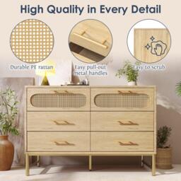 Urban Meuble Beige Modern Console Table with Storage - thumbnail 8