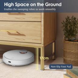 Urban Meuble Beige Modern Console Table with Storage - thumbnail 9