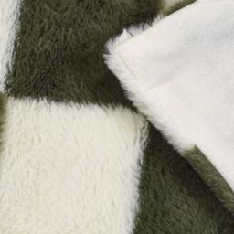 Catherine Lansfield Cosy Soft Checkerboard Fleece Blanket Throw - thumbnail 3