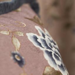 Sanderson Porcelain Garden Chenille Feather Filled Cushion - thumbnail 5