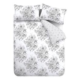 Catherine Lansfield Elinda Floral Reversible Duvet Cover Set - thumbnail 6