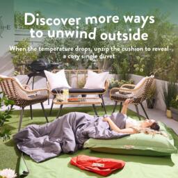 Slumberdown Outdoor Heavy Duty Waterproof Cover 2n1 Cocoon Set - thumbnail 2