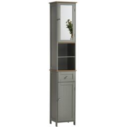 Lassic Bath Vida Priano 2 Door Tall Cabinet With Mirror - thumbnail 9