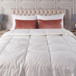 Downland Luxury Cotton Goose Feather & Down 13.5tog Duvet - thumbnail 3