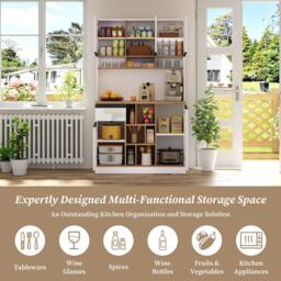 Urban Meuble High Gloss Kitchen Buffet Sideboard - thumbnail 9