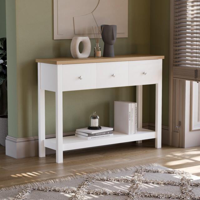Lassic Vida Designs Arlington 3 Drawer Console Table - image 1