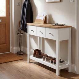 Lassic Vida Designs Arlington 3 Drawer Console Table - thumbnail 7