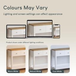 Lassic Vida Designs Arlington 3 Drawer Console Table - thumbnail 9