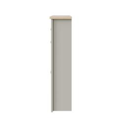 GFW Lancaster 2 Door 1 Drawer Shoe Cabinet - thumbnail 4
