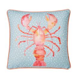 Fusion Summer Garden Indoor Outdoor Hand Drawn Cushion - thumbnail 2