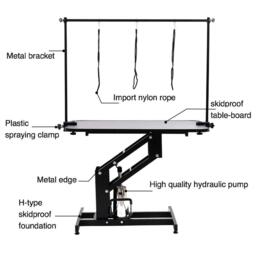 KIDKID PET Adjustable Hydraulic Pet Grooming Trimming Table - thumbnail 9