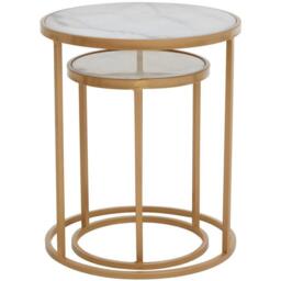 Interiors by Premier Colva Set Of Two Nesting Tables