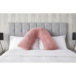 Downland Teddy Fleece V-shape Pillow - thumbnail 2