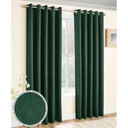Enhanced Living Textured Thermal Room Darkening Curtains Eyelet - thumbnail 1