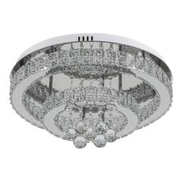 Kabinet UK Double Tier Round Crystal Ceiling Light - thumbnail 3