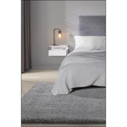 Homemaker Luxury Shaggy Grey Rug - thumbnail 2