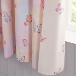 Catherine Lansfield Ombre Butterflies Fully Reversible Eyelet Curtains - thumbnail 5