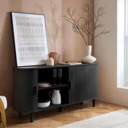 Birlea Axel 2 Door Fluted Sideboard - thumbnail 2