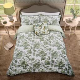 English Heritage Garden Floral Duvet Cover Set - thumbnail 3