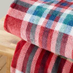 Catherine Lansfield Cosy Kelso Check Blanket Throw - thumbnail 2