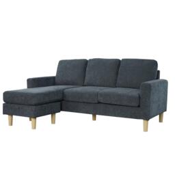 Aspire Pad Compact Sofa with Reversible Chaise - thumbnail 4