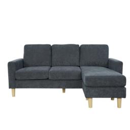 Aspire Pad Compact Sofa with Reversible Chaise - thumbnail 2