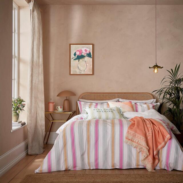 Yvonne Ellen Wobble Stripe Duvet Cover Set - image 1