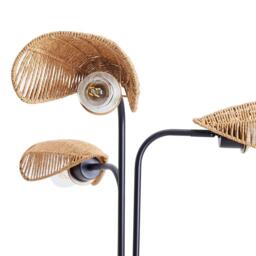 Kabinet UK 3-Light Paper Rope Wrapped Floor Lamp - thumbnail 6