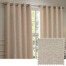 Paoletti Galaxy Fully Lined Chenille Eyelet Curtains - thumbnail 7