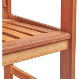 VonHaus VonHaus 2 Seater Wooden Garden Bench - thumbnail 6