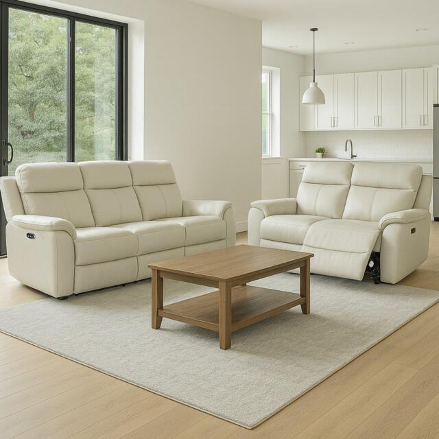 Aspire Kingsmere 3 + 2 Power Recliner Sofa Set