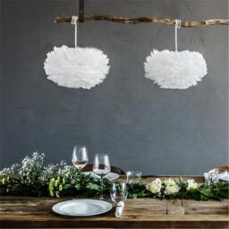 UMAGE Eos Feather Lamp Shade - thumbnail 2