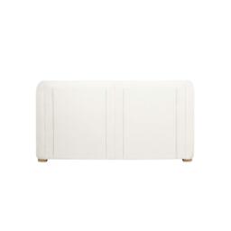 Birlea Eden White Boucle Bed - thumbnail 9