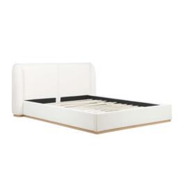 Birlea Eden White Boucle Bed - thumbnail 7