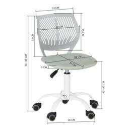 Urban Meuble Kids Swivel Desk Chair – Adjustable Height - thumbnail 5
