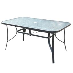 Linea Metal Garden Dining Set - thumbnail 4