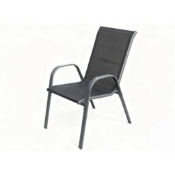 Linea Metal Garden Dining Set - thumbnail 3