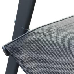 Linea Metal Garden Dining Set - thumbnail 8