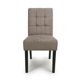 Shankar Set of 2 Moseley Light Brown Dining Chairs - thumbnail 3