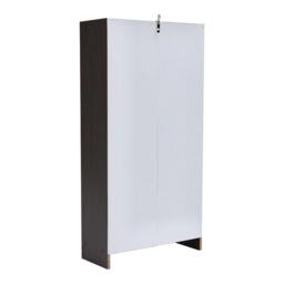 Kabinet UK 3 Layer Wooden Shoe Rack Drawer Black and White - thumbnail 6