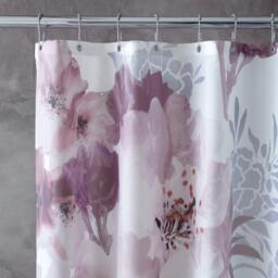 Catherine Lansfield Dramatic Floral Shower Curtain - thumbnail 2