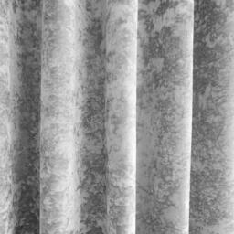 Catherine Lansfield Crushed Velvet Lined Eyelet Curtains - thumbnail 3