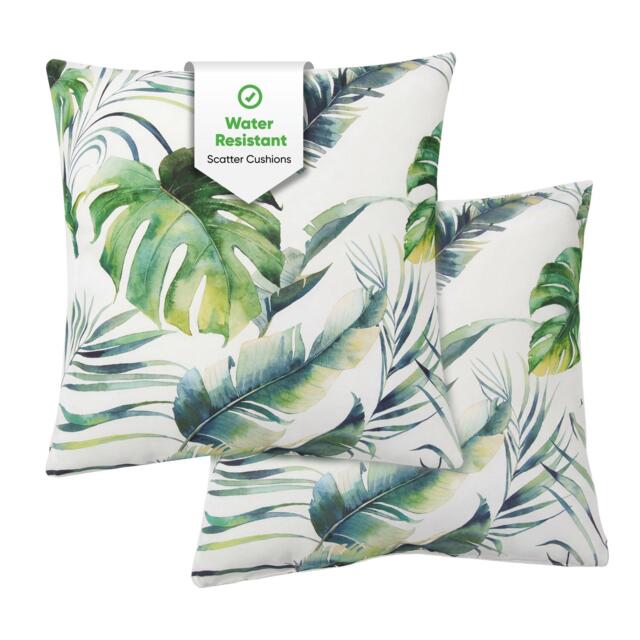Streetwize Outdoor Botanical Leaf Scatter Cushions - image 1
