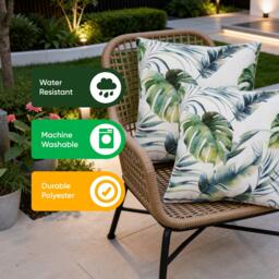 Streetwize Outdoor Botanical Leaf Scatter Cushions - thumbnail 5